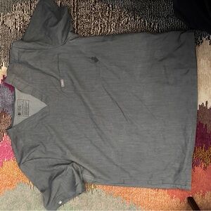 Men’s figs XL scrub top- graphite